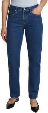 Tommy Hilfiger Vaqueros Mujer Classic Ace Straight Leg Fit, Azul (Ace), 32W/28L