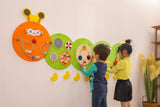 VIGAtoys- Wall Toy Caterpillar - Figura Decorativa de Pared (44557)