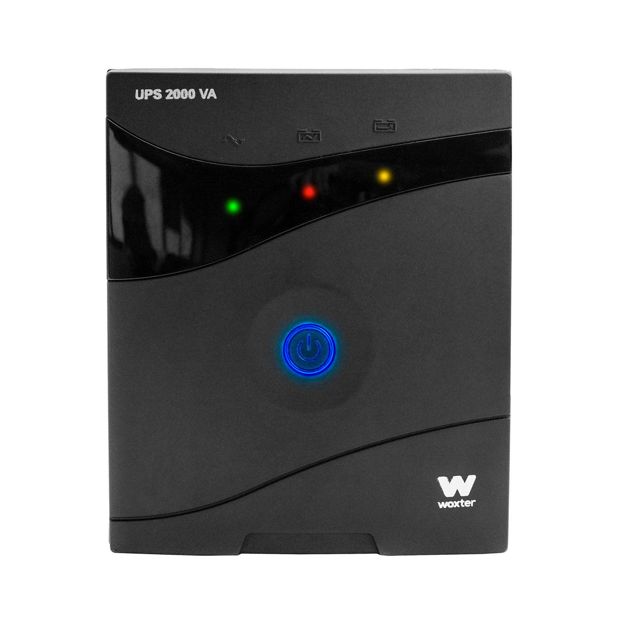Woxter UPS 2000 VA - Sistema de alimentación ininterrumpida (SAI)(2000VA/1200 Watts, Autonomía Aprox 20-30 Minutos), Color Negro