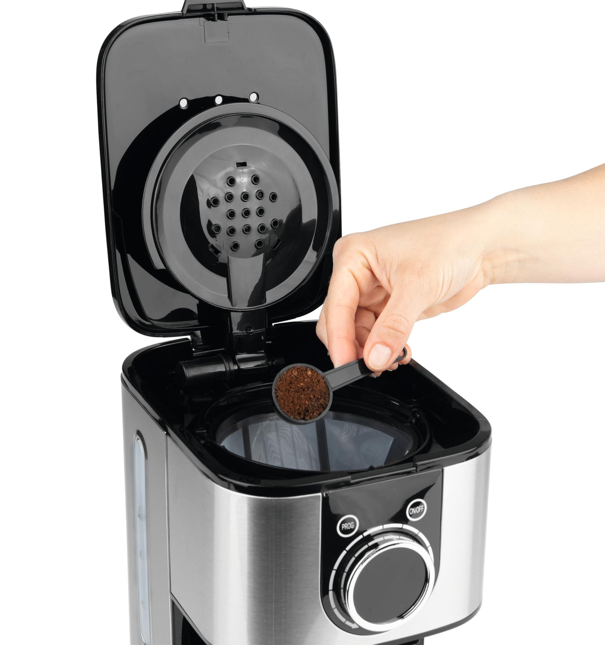 BEEM FRESH-AROMA-SWITCH Cafetera de filtro - Thermo | Acero inoxidable | Jarra térmica de 1 l | Elegante rueda de control | Temporizador de 24 horas | 800 W | Para 4-8 tazas
