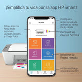 HP DeskJet 2720e - Impresora Multifunción, 6 meses de impresión Instant Ink con HP+