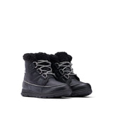 Sorel Explorer Carnival Waterproof, Botas de Invierno para mujer, Black X Sea Salt, 36.5 EU