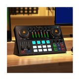 MAONO AME2A - Interfaz de audio USB-C AME2A, efectos integrados, entrada XLR e Inst, micrófono incluido