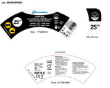Electraline 49209 Enrollacables eléctrica de 25 m para campistas, camping, caravana, con toma CEE de 3 polos y enchufe industrial IEC - IP44, Verde/Negro