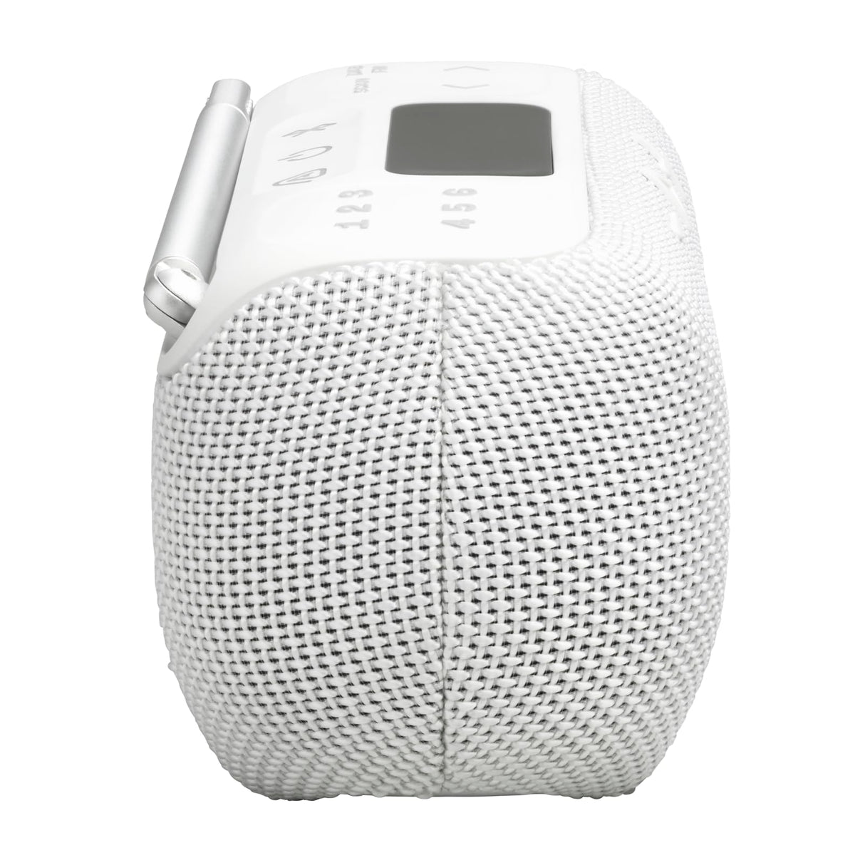 JBL Tuner 3 Radio portátil Dab/Dab+/FM Bluetooth con 6 ajustes, hasta 15 h de autonomía, Resistencia IP68, conexión Multi-Altavoz Auracast, Compatible con la aplicación JBL Portable, Blanco