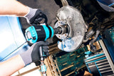 Llave de impacto HAZET Twin Turbo 9013TT I Par de apriete máx. 4100 Nm, salida: cuadradillo 20 mm (3/4 pulgada) I Tecnología HAZET Twin Turbo - altos pares de apriete en un diseño compacto