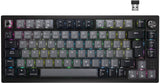 CORSAIR K65 PLUS WIRELESS 75% RGB Teclado Mecánico para Juegos Intercambiable en Caliente - Interruptores Lineales Rojos CORSAIR MLX Prelubricados - Insonorización - Teclados PBT - QWERTY ES - Negro