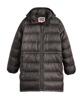 Levi's Polly Midi Buffer Chaqueta, Caviar, L para Mujer