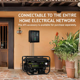 Tecnoware Power Systems - Generador de Corriente 4200 VA, Motor Gasolina 4 Tiempos, Arranque Eléctrico y Manual, Depósito 15L, Compacto y Portátil, Ideal para Camping y Construcción