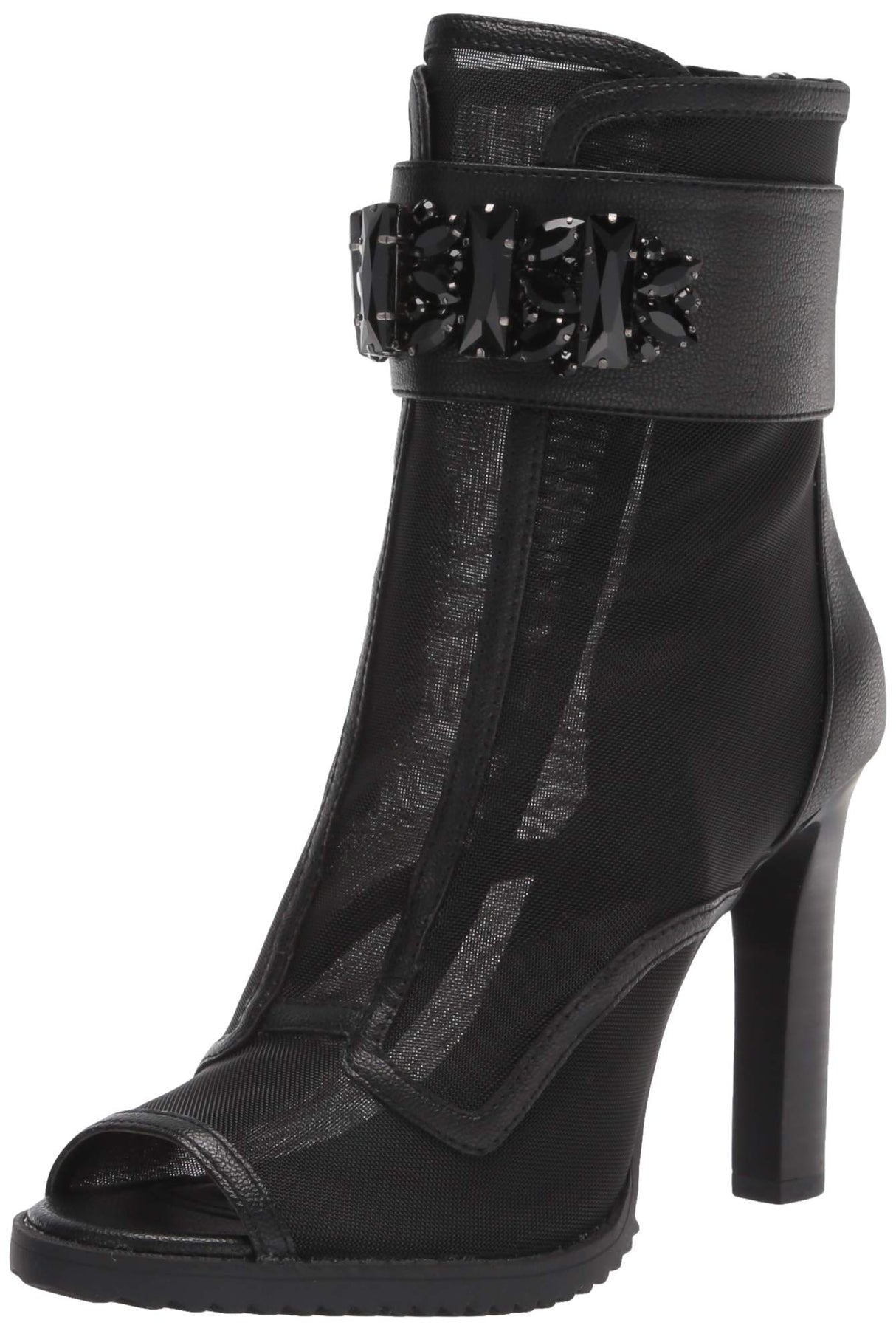 KARL LAGERFELD Blayze Fashion Bootie, Botas Cortas al Tobillo Mujer, Black, 38 EU