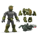 Mega Halo Avalancha en la Torre Traxus Bloques de construcción con Figuras y Accesorios, Juguete +8 años (Mattel HNC59)
