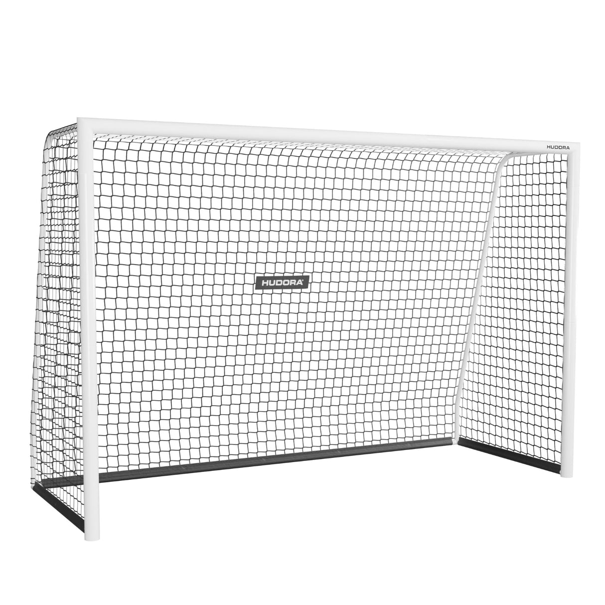 Hudora Portería de Fútbol Avanzada 120/180/240/300 I para Niños/Jóvenes & Adultos I Ideal para Jardín I Impermeable & Estable para Entrenamiento de Fútbol con Red de Malla Fina