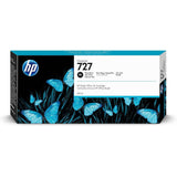 HP 727 F9J79A Negro Fotográfico, HP DesignJet Cartucho de Tinta, 300ml, de alta capacidad, para Impresoras Plotter de Gran Formato HP DesignJet Series T2500, T1500 y T900 y Cabezal de Impresión HP 727