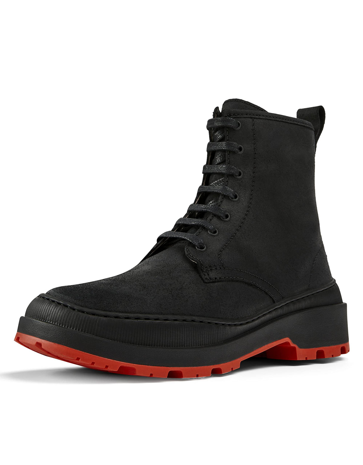 Camper Brutus Trek K400671, Botines con Cordones Mujer, Negro 003, 39 EU