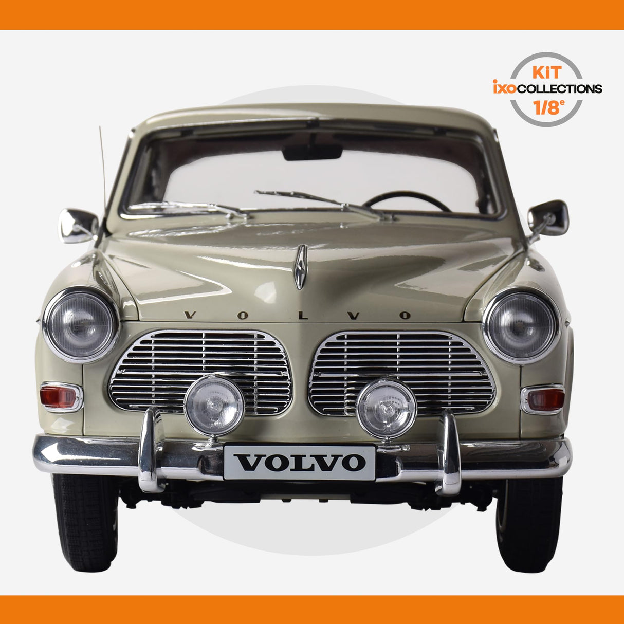 IXO Collections 1:8 IXO Volvo 122S Kit Sonido/luz - modelismo, maquetas, Kit, Kit de modelismo