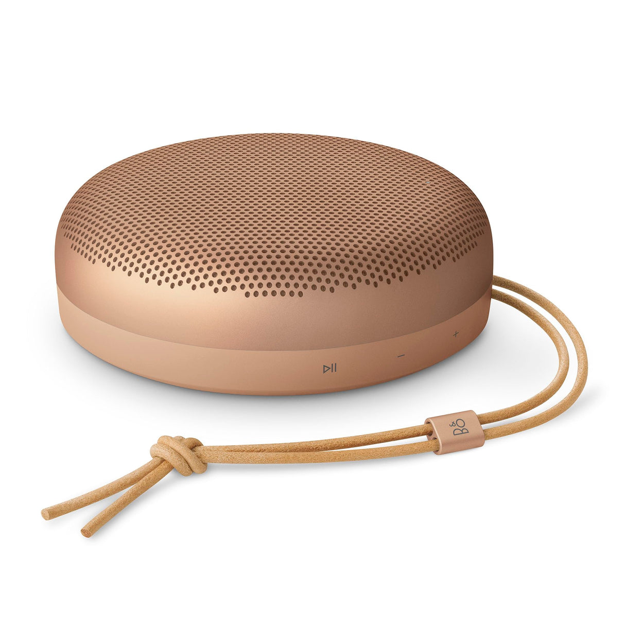 Bang & Olufsen Beosound A1 (3ª Generación) Altavoz Bluetooth Portátil Impermeable con 3 Micrófonos, Certificado C2C - Honey Tone