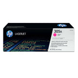 HP 305A CE413A Magenta, Cartucho Tóner Original, de 2.600 páginas, para impresoras HP LaserJet Pro Color serie M351, M451, M375 y M475