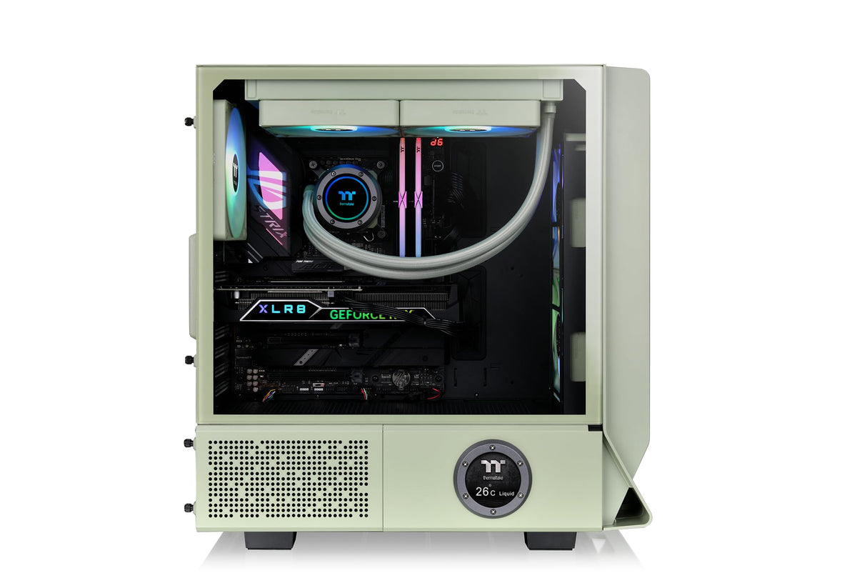 Thermaltake Ceres 350 MX | Mid Tower Chassis | Hidden Connector | Matcha Green