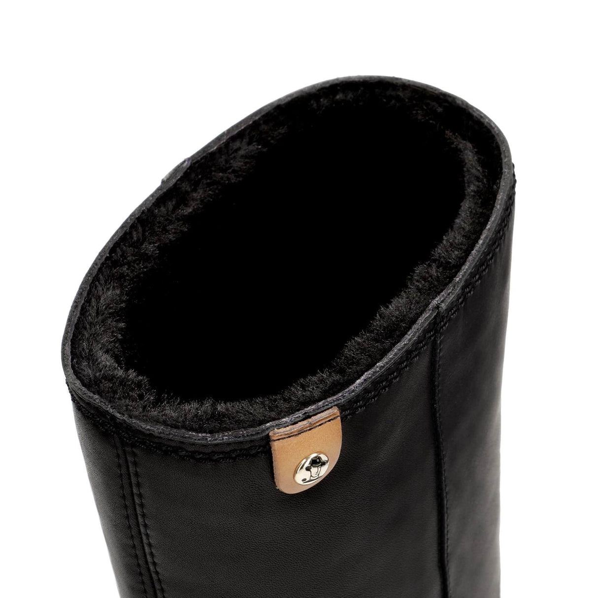Panama Jack PT181846 Mujer Botas Estilo Motero, Negro (Negro B2), 39 EU