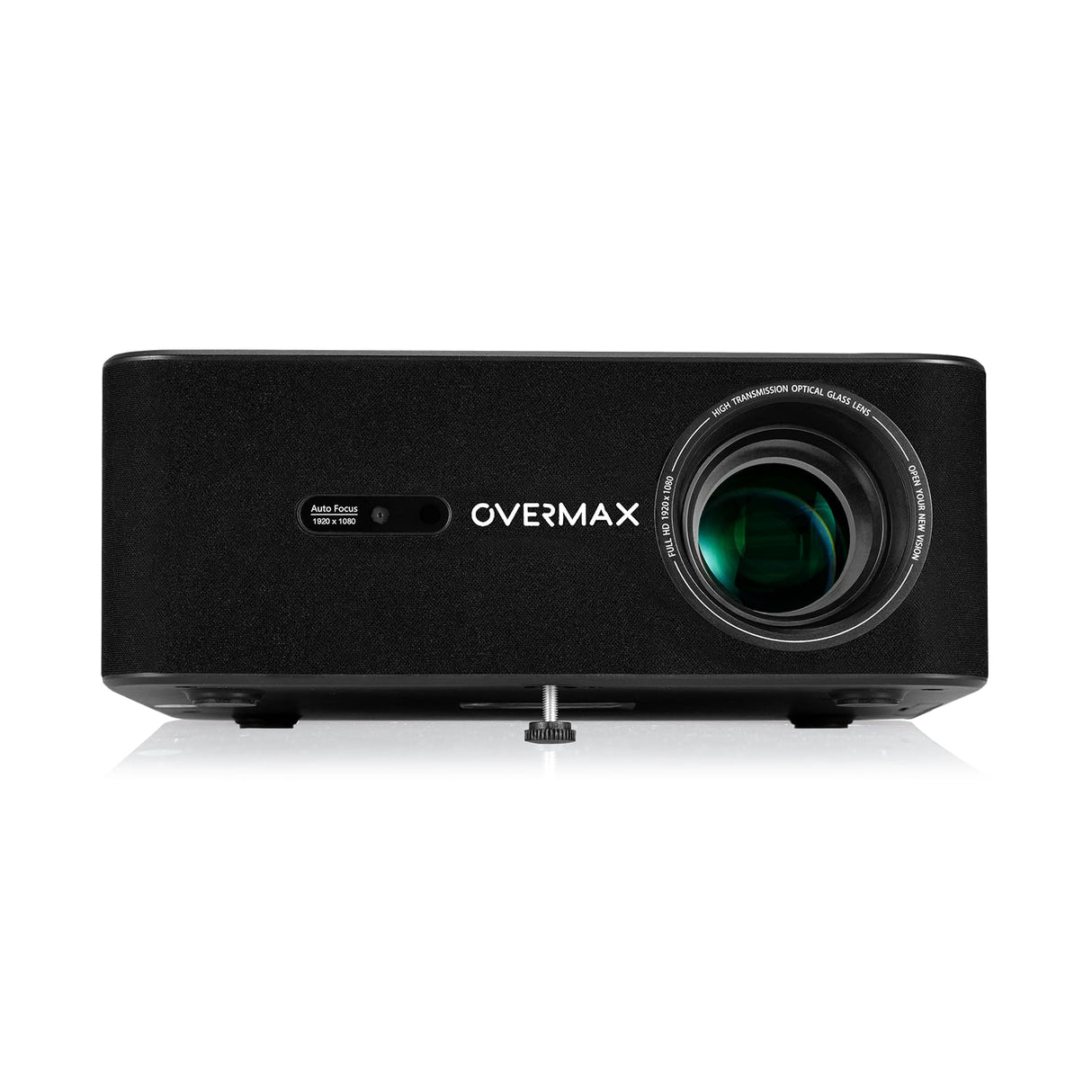 Overmax Proyector Inteligente Multipic 5.2 - Soporte 4K y Full HD 1080P, Google TV con Control de Voz, WiFi/Bluetooth/Miracast, Auto Keystone, Cine en casa de 200″, 7000 lúmenes, Compatible con