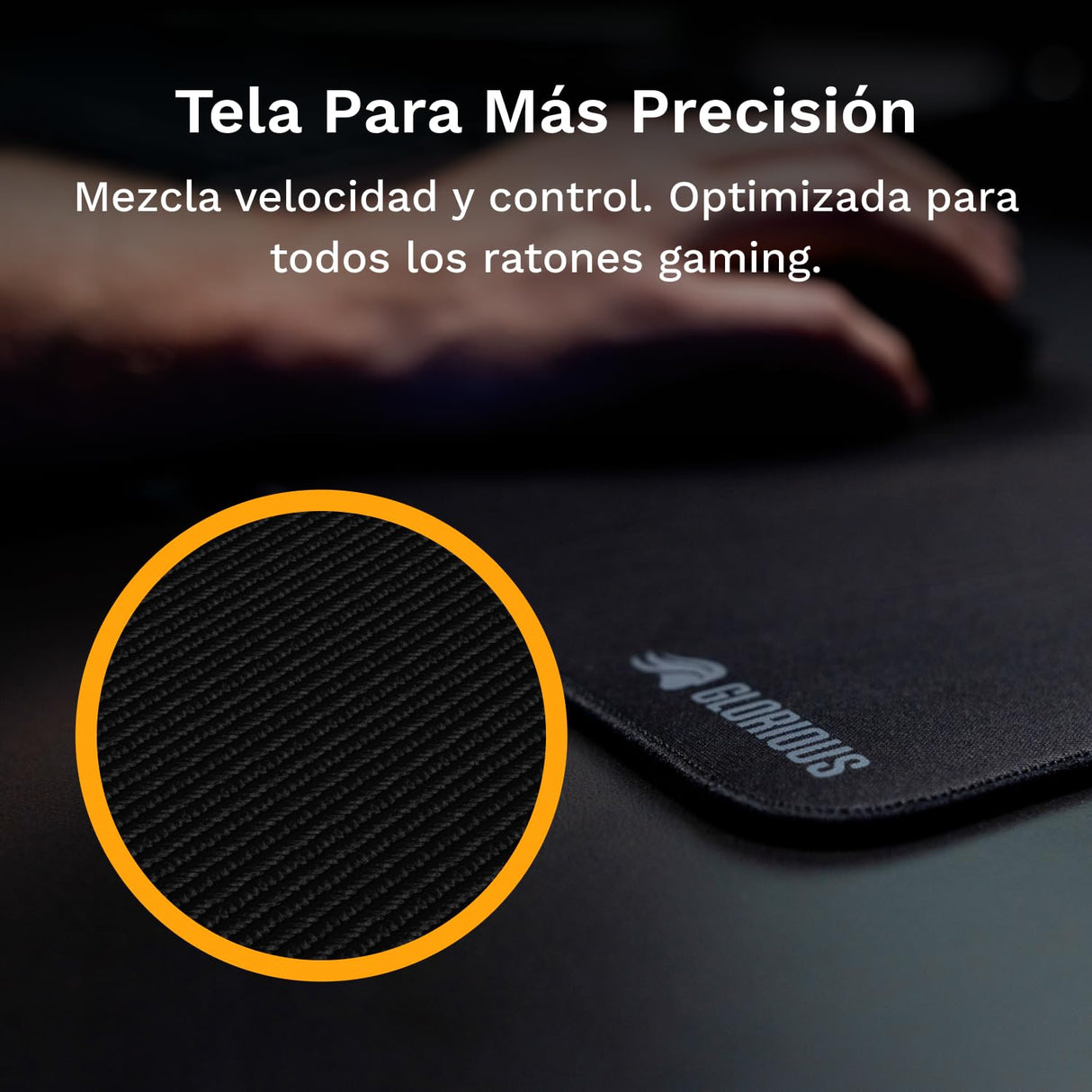 Glorious Gaming - Mouse Pad GMP 2 XXXL: Alfombrilla Antimanchas, optimizada para sensores, Superficie Lisa para Velocidad y Control, Bordes antideshilachado. 1220mm x 610mm x 3mm - Tapete 3XL