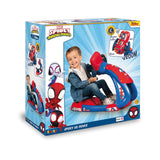 Smoby - Spidey - V8 Driver - Simulador de conducción - Piloto de Carreras - Volante electrónico - Funciones de aceleración y Marcha atrás - Sonidos y Luces - A Partir de 3 años - Fabricado en Francia