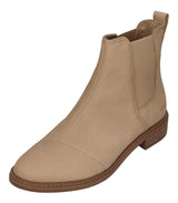 TOMS Charlie, Botas Estilo Chelsea Mujer, Oatmeal Nubuck Leather, 39 EU