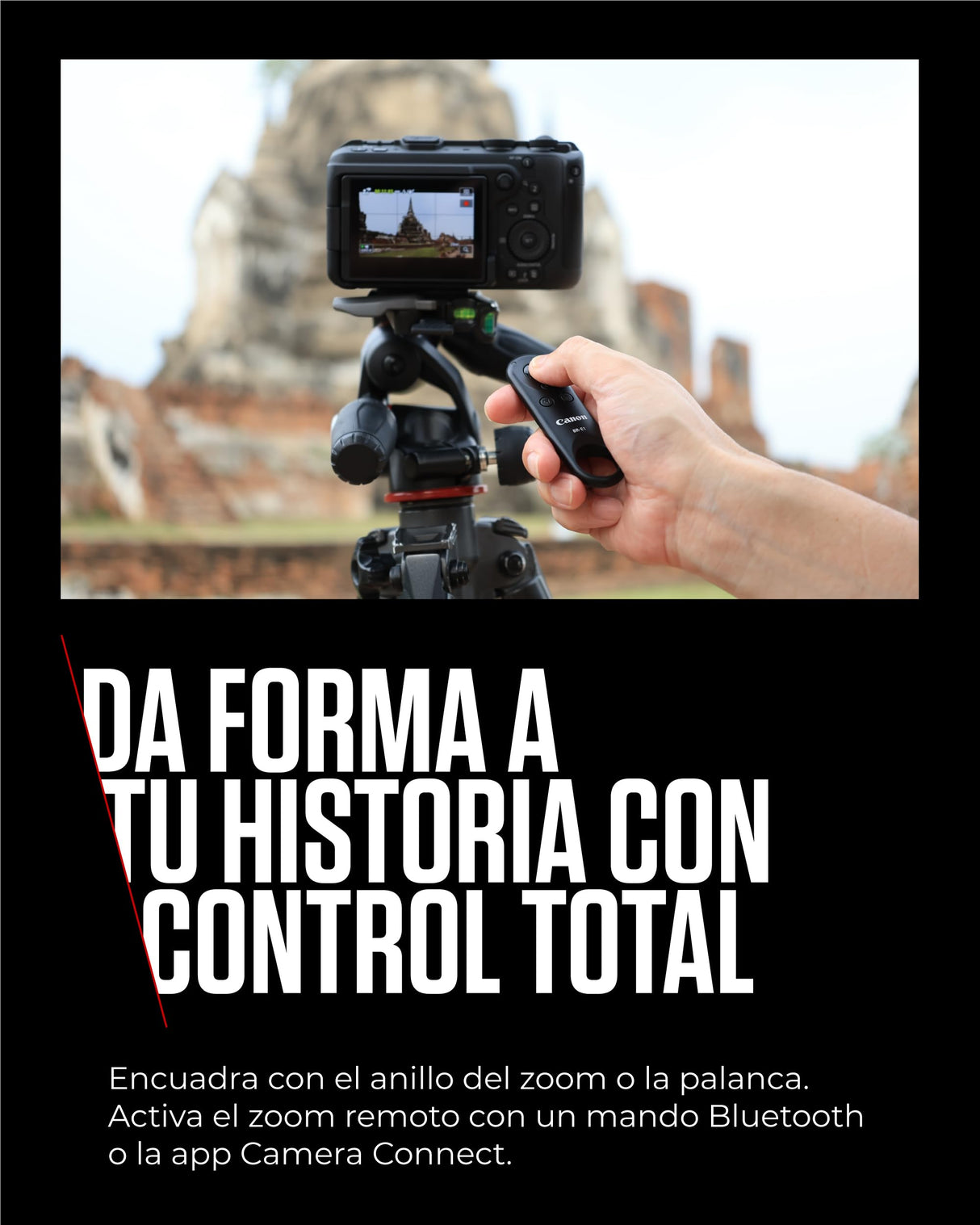 Objetivo Canon RF 20-50mm F4L IS USM PZ | Power Zoom para Vídeo y Fotografía | Estabilizador Óptico, Apertura f/4 Constante | Ideal Creadores Contenido, Vlogging, Viajes