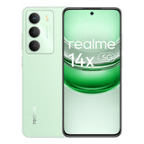 realme 14x 5G Smartphone 6+128GB, Pantalla Eye Comfort 120Hz, cámara nítida de 50MP, batería de Larga duración 5000mAh, Resistencia a los Golpes de Nivel Militar, Octa-Core, Verde (sin Adaptador)