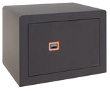ARREGUI Plus C Caja fuerte de acero con llave | Caja de seguridad con apertura certificada de llave | Caja para casa y negocio, fácil de usar, alto nivel de seguridad (23 L - 27 x 38,5 x 30 cm)