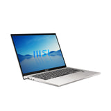 MSI Prestige 14Evo B13M-415ES, Ordenador portátil 14" FHD+, (13th Gen Intel Core i5-13500H, RAM 8GB, 512GB SSD, Windows 11 Home) Urban Silver, Teclado QWERTY español