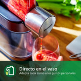 Philips Licuadora por Presión - 200W, 1L, Aplicación de Recetas HomeID, Orificio Grande, QuickClean (HR1949/20)