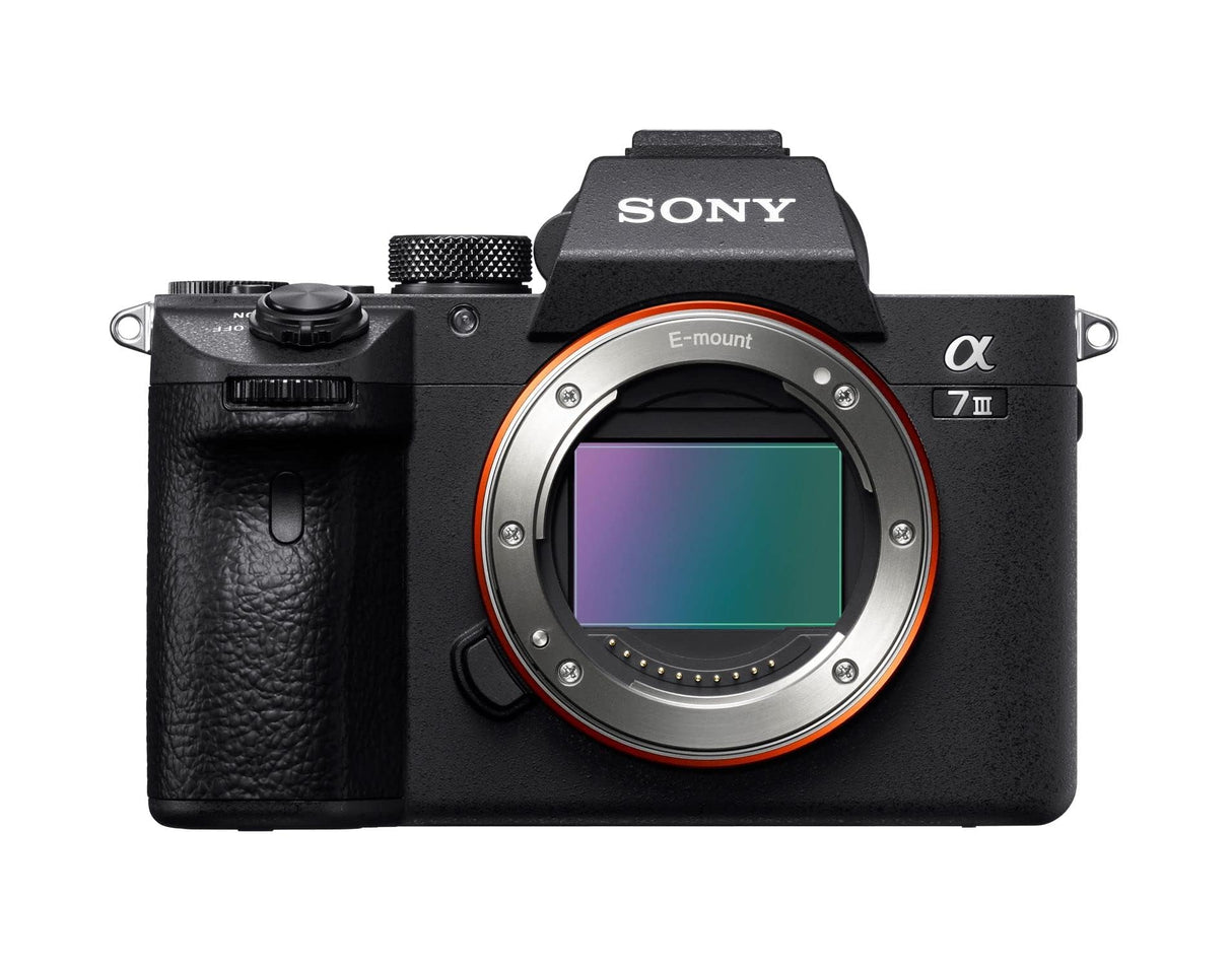 Sony Alpha 7 III -Cámara evil de fotograma completo, objetivo Zoom 28-70mm f/3.5-5.6 (Enfoque automático 0.02s, estabilización de imagen óptica de 5 ejes, 4K HLG, mayor duración de Batería) negro