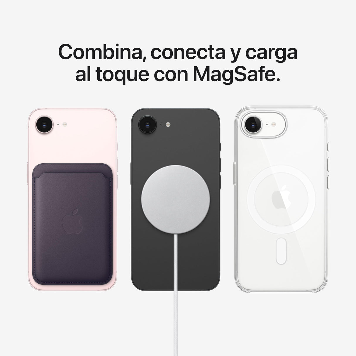 Apple iPhone 17e de 512 GB: Pantalla Super Retina XDR de 6,1 Pulgadas, Chip A19, autonomía para Todo el día, cámara Fusion de 48 Mpx; Blanco