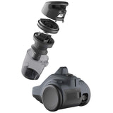 Electrolux EC41-4T Ease C4 Aspirador sin Bolsa, Metal, Negra