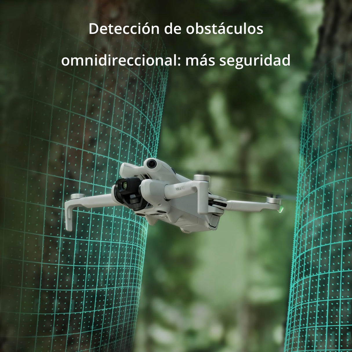 DJI Mini 4 Pro (DJI RC-N2), dron mini plegable con cámara de vídeo 4K HDR para adultos, menos de 249 g, 34 min de tiempo de vuelo, distancia máx. de transmisión de vídeo de 20 km, C0, Gris