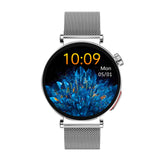 Knauermann Neo 2 (2025) - Negro Rectangular - Reloj Inteligente de Salud, Plata, Durchmesser: 40mm; Dicke: 10,9mm, Redondo