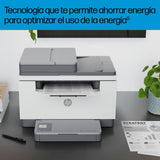 HP LaserJet M235sdw 8J9K7F, Impresora Láser A4 Multifunción Monocromo a doble cara automática, Escaner, Copiadora (29 ppm, Wi-Fi, Ethernet, Procesador 500MHz, Memoria 64MB, HP Smart App) Blanca y Gris