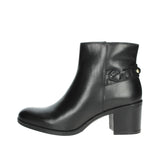 Geox D New Asheel, Bota de Tobillo, Black, 40 EU