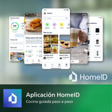 Philips Airfryer Combi Serie 7000 XXL - 8,3 L (2 kg), 22 en 1 Airfryer, Conexión WiFi, 99% menos grasa Añadida** con Rapid CombiAir, Aplicación HomeID, Negro (HD9876/90)