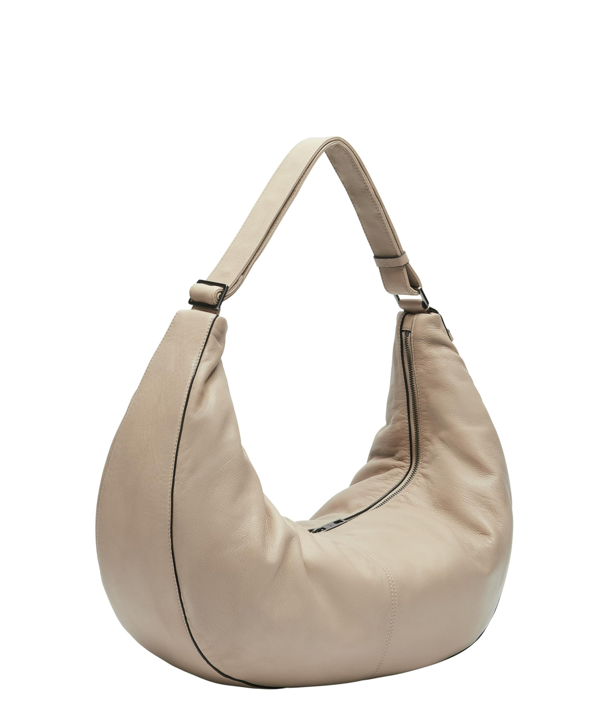 Liebeskind BERLIN Moon Sheep Natural Hobo Bag L Sandcastle