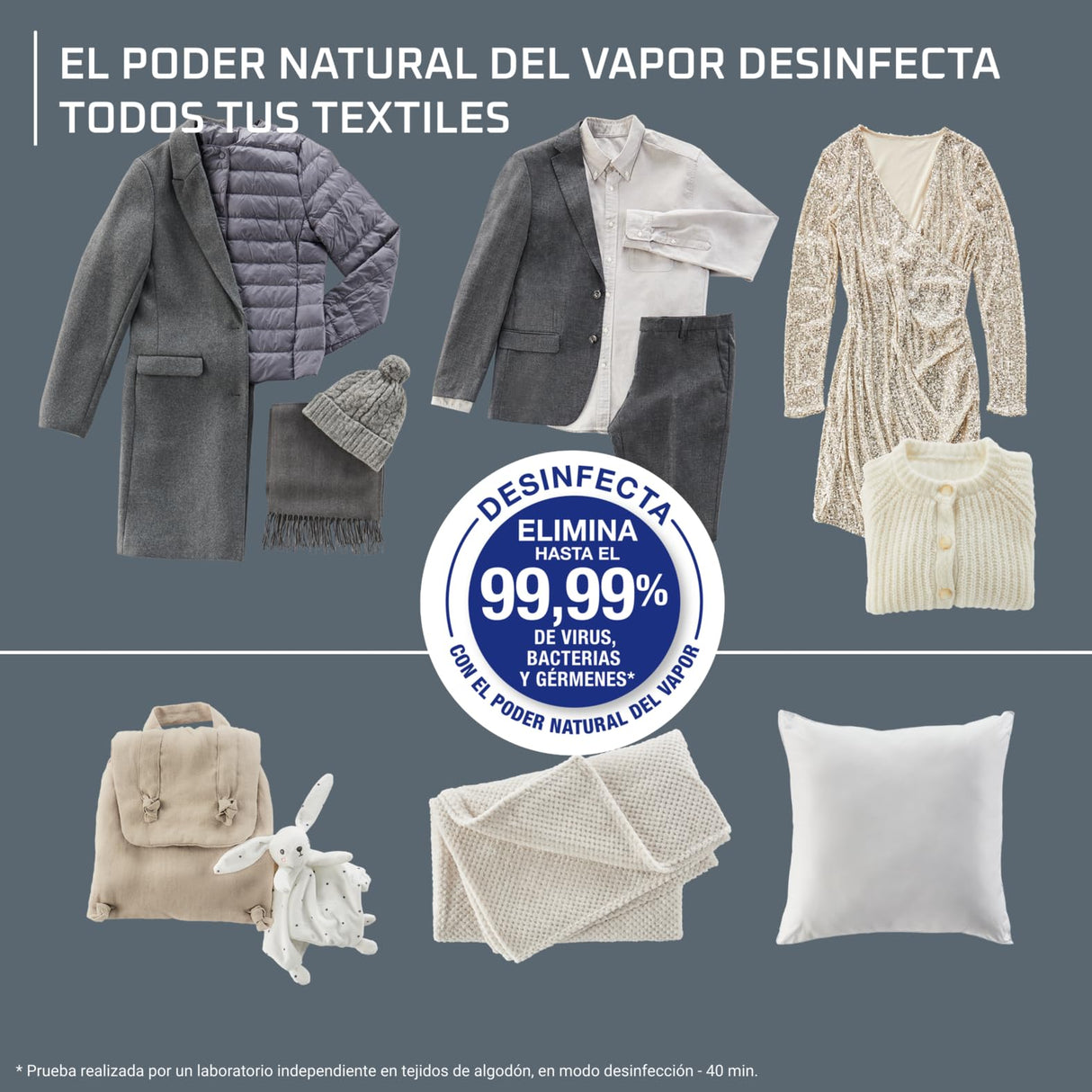 Rowenta Care For You First - Robot de planchado 1500 W, bajo consumo energético, elimina arrugas, desinfecta, refresca y elimina olores, hasta 3 prendas, diseño compacto, incluye accesorios, YR2020