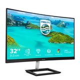 Philips 325E1C Monitor 32 Pulgadas QHD Curvo, 75Hz, VA, 4 ms GtG, Adaptive Sync., FreeSync (2560x1440, 1x HDMI 1.4, 1x DP 1.2), Negro