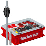 fischer 91969 Artículo de promoción HWK pequeño, Gris, Einzelartikel