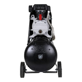 STIER Compresor LKT 240-8-24, 1100 W, presión máxima 8 bar, depósito de 24 litros, 21 kg, adecuado para aplicaciones por ejemplo con pistolas de soplado, pistolas de pintura, pistolas de remaches