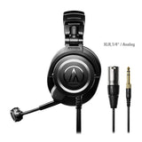 Audio-Technica ATH-M50XSTS StreamSet - Auriculares Profesionales de transmisión XLR/analógicos (Negro)