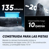 Insta360 X4 Paquete de Esquí - Cámara de acción Impermeable 8K 360, Vídeo 4K Gran Angular, Efecto Selfie Stick Invisible, Protectores de Lente Extraíbles, 135 Min Batería, Edición IA