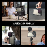 NEEWER Estabilizador de Jaula de teléfono S24 Ultra con Mango Lateral, Adaptador de Filtro de 67 mm, Placa Trasera de Lente de 17 mm, Adaptador de Lente de Montaje en T, Equipo de Video