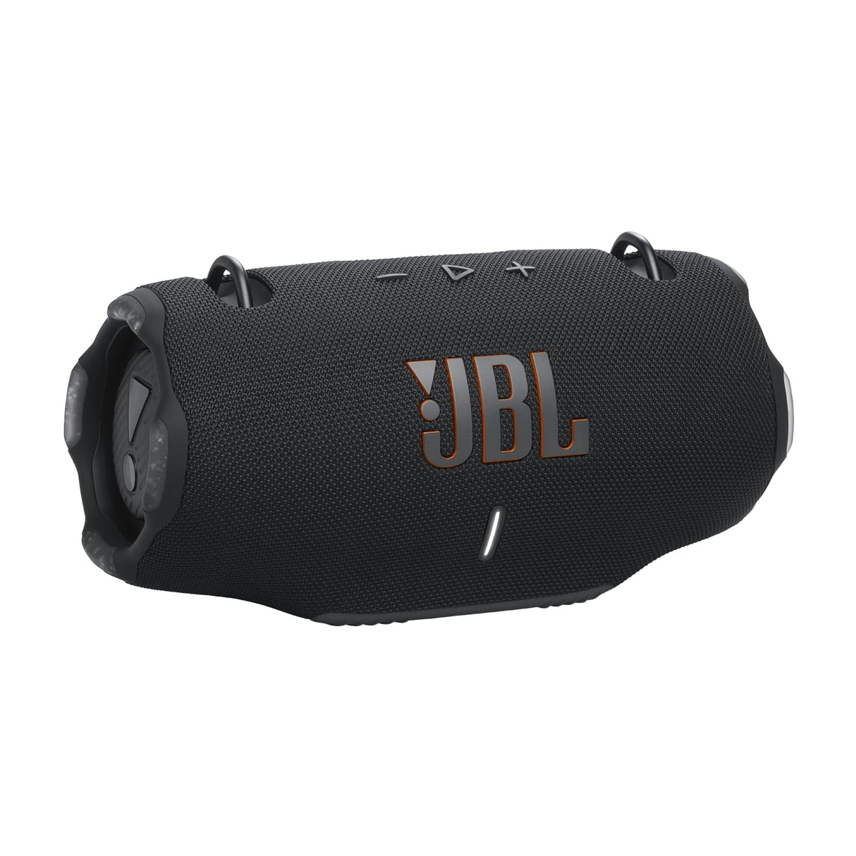 JBL Xtreme 4 Musikbox in Schwarz – Tragbare Bluetooth-Lautsprecher-Box mit tiefem Bass, KI-Sound-Boost und integrierter Powerbank – Wasserfest und staubfest – 24 Laufzeit, UK Stecker (Typ G)