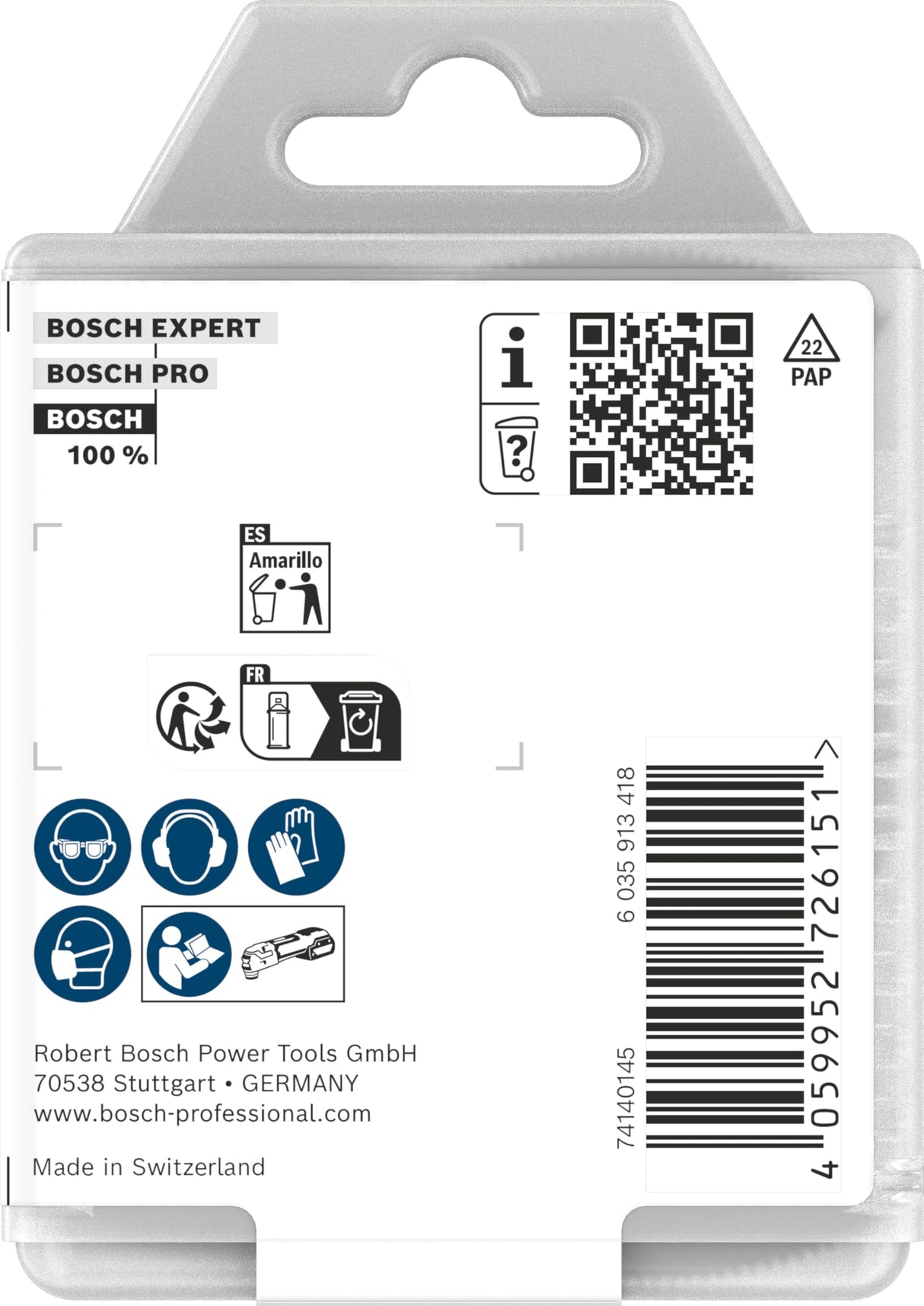 Bosch 10x Hoja segmentada ACZ 85 EC (para Madera blanda, Ø 85 mm, Professional Accesorios Multiherramienta)